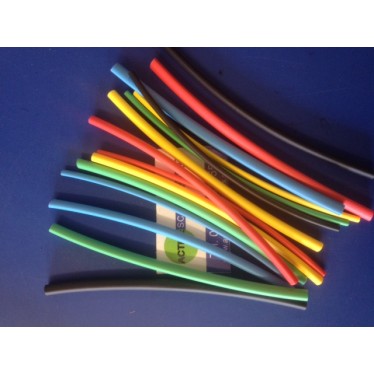 Heatshrink Positive/Negative 1.5, 2.5, 3mm